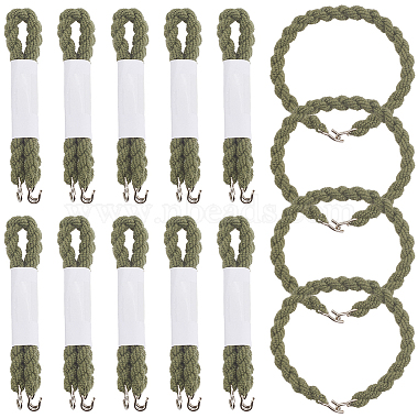 16Pcs Twist Polyester Braces with Iron Hook(AJEW-SP0001-63A)-1