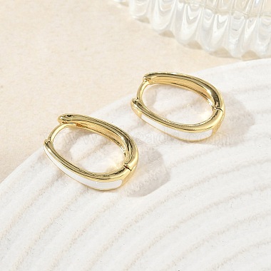 Brass Hoop Earrings(KK-CBA98BA-03G-D)-2