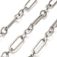 304 Stainless Steel Paperclip & Rolo Chains(CHS-A016-46P-A)-1