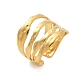 304 Stainless Steel Multilayer Open Cuff Rings for Women(RJEW-Z077-01G-05)-4