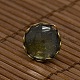12x5~6 cabochons mm dôme de verre transparent et les accessoires oreille de goujon en laiton de bronze antiques pour boucles d'oreille bricolage(DIY-X0180-AB-NF)-2