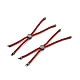 Наполовину готовые браслеты-слайдеры из скрученной миланской веревки(FIND-G032-01B-14)-1