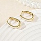 Brass Hoop Earrings(KK-CBA98BA-03G-D)-2