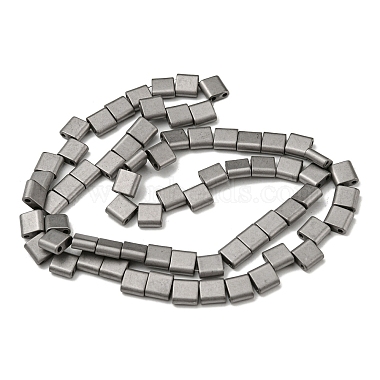 Electroplated Non-magnetic Synthetic Hematite Beads Strands(G-C106-A01-02)-2