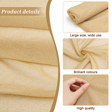 Polyester Spandex Stretch Fabric(DIY-WH0002-57A)-3