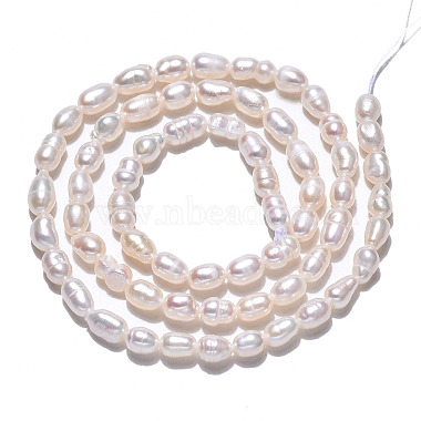 Natural Cultured Freshwater Pearl Beads Strands(PEAR-N012-03D)-3