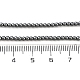 Non-magnetic Synthetic Hematite Beads Strands(G-E133-1D)-3