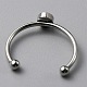 304 Stainless Steel Cuff Ring Components(FIND-WH0129-74A-P)-2