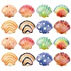 40Pcs 8 Colors Opaque Resin Cabochons(RESI-CJ0004-35)-1