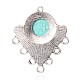Tibetan Style Alloy Chandelier Components(PALLOY-K209-05A-AS)-2