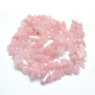 Natural Rose Quartz Beads Strands(G-O049-B-60)-2