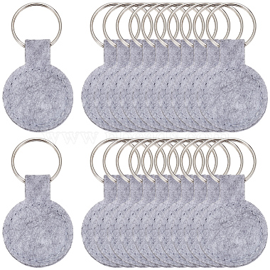 30Pcs Polyester Keychains(KEYC-SP0001-61A)-1