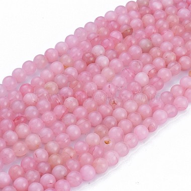 Natural Rose Quartz Beads Strands(G-F591-04-10mm)-6