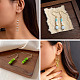 40Pcs 4 Styles 304 Stainless Steel Earring Hooks(STAS-TADJ0001-05G)-6