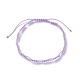 Bracelet de cheville tressé en fil de nylon(AJEW-AN00463)-4