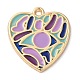 Zinc Alloy Enamel Pendants(ENAM-Z013-01B-01)-1