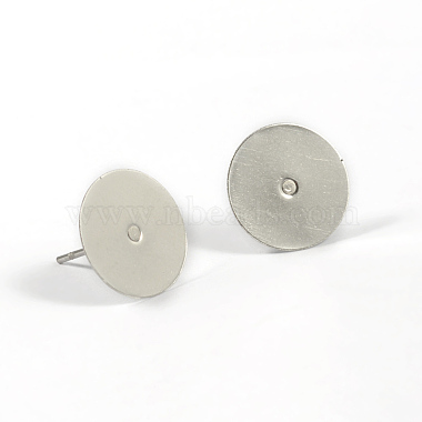 Accessoires des clous d'oreilles en 304 acier inoxydable(STAS-G170-03P)-2