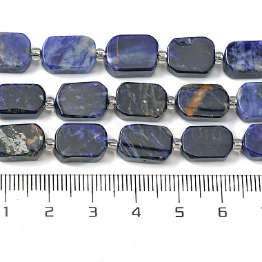 Natural Sodalite Beads Strands(G-C098-A08-01)-5