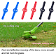 AHADERMAKER 36Pcs 3 Colors Plastic Lawn Mower Blade(KY-GA0001-15)-6