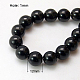 Synthetic Black Stone Beads Strands(X-G-G088-12mm)-1