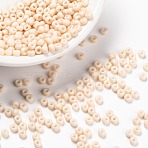 MIYUKI Round Rocailles Beads, Japanese Seed Beads, 8/0, (RR2022) Matte Opaque Antique Beige, 3mm, Hole: 1mm, about 2111~2277pcs/50g(SEED-X0055-RR2022)
