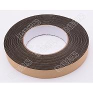 Strong Adhesion EVA Sponge Foam Rubber Tape, Anti-Collision Seal Strip, Black, 30x1.1mm, 10m/roll(TOOL-FH0001-08-03)