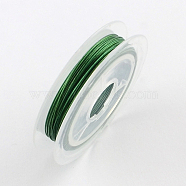 Tiger Tail Wire, Nylon-coated Stainless Steel, Medium Sea Green, 0.45mm, about 32.8 Feet(10m)/roll(X-TWIR-S001-0.45mm-08)