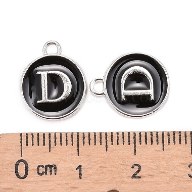 Platinum Plated Alloy Charms(ENAM-S118-02D-P)-3