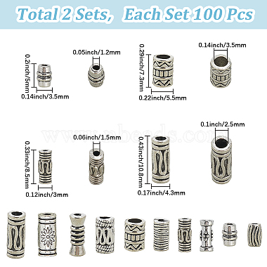 2 Sets Tibetan Styles Alloy Beads(FIND-SC0019-62)-2