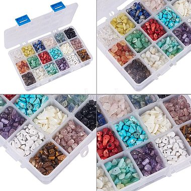 Natural and Synthetic Gemstone Beads(G-PH0034-10)-4