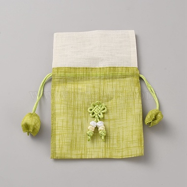 3d sacs &agrave; cordon en tissu brod&eacute; de fleurs(ABAG-WH0048-88E)-1