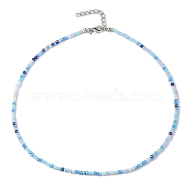 Blue Glass Necklaces