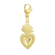 Sacred Heart Brass Pendants Decoations(HJEW-JM00862)-3
