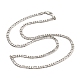 Brass Figaro Chain Bracelets & Necklaces for Women(NJEW-U011-11P)-2