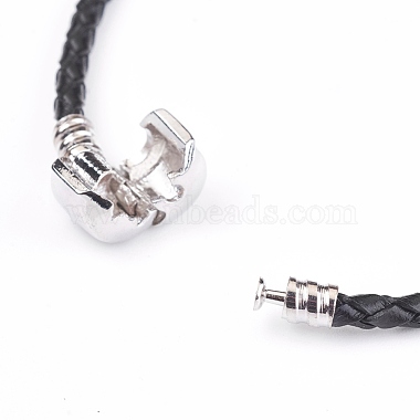 Natural Sodalite Beads Cord Bracelets(BJEW-O162-G06)-4