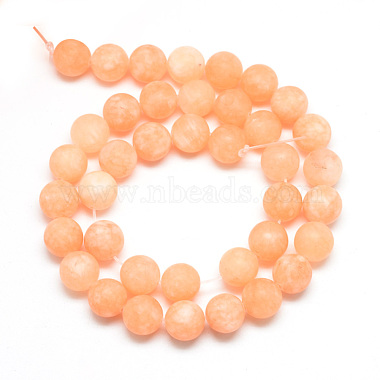 Chapelets de perle en jade blanc naturel(X-G-R297-8mm-44)-2