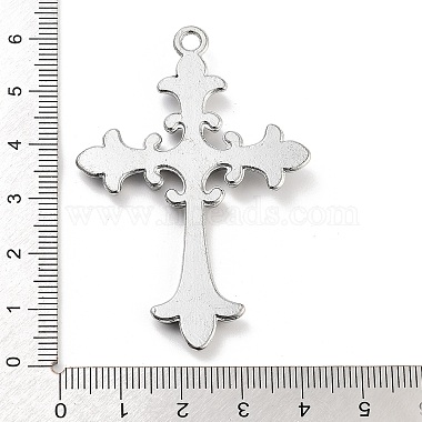 alliage croix pendentifs en strass(FIND-U006-15AS-06)-3