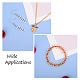 300Pcs 6 Colors Tibetan Style Alloy Beads(FIND-TA0001-43)-8