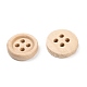 Natural Round 4 Hole Buttons(X-NNA0VFH)-1