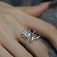 Alloy Cuff Rings(FS-WG3AAA6-01)-1