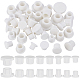 48Pcs 8 Styles Silicone End Caps(FIND-FG0004-54A)-1