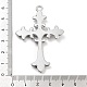 alliage croix pendentifs en strass(FIND-U006-15AS-06)-3