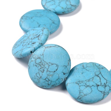 Synthetic Turquoise Beads Strands(G-P469-06)-4