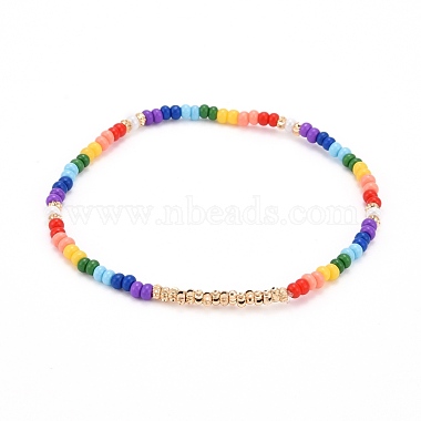 Glass Seed Beads Stretch Bracelets(BJEW-JB06294-04)-4