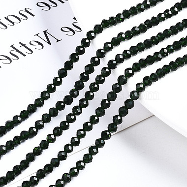 Synthetic Green Goldstone Beads Strands(G-N328-44)-4