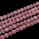 Natural  Rose Quartz Beads Strands(X-G-L104-6mm-01)-1