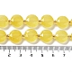 естественный желтый агат бисер нитей(G-NH0004-043)-5