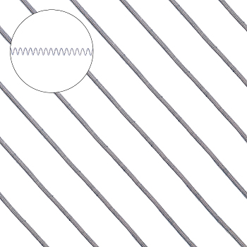 3 Bags Round French Wire Gimp Wire, Flexible Copper Wire, Metallic Thread for Embroidery Projects and Jewelry Making, Silver, 18 Gauge(1mm), 10g/bag