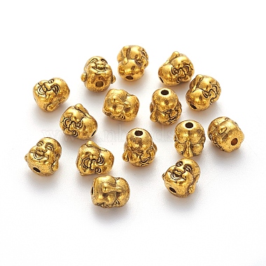 Perles en alliage de style tibétain(X-PALLOY-49766-AG-LF)-2