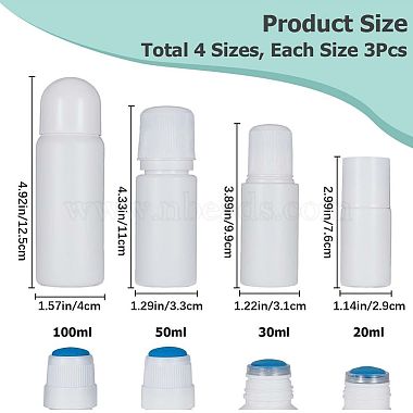 12 Sets 4 Styles Sponge Head Applicator Bottle(DIY-GF0006-95)-2